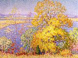 River Canvas Paintings - chadwick Connecticut River